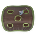 Pet Puzzle Nine-hole Mouse Hole Bell Ball Cat Interactive Toy Cat Hide And Seek Channel