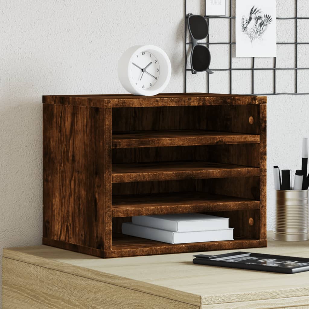 Desk Organizer 36x26x29.5 cm Wood-based material   Desk Organizer Sonoma Oak