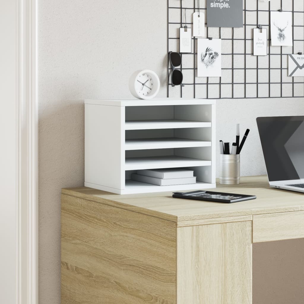 Desk Organizer 36x26x29.5 cm Wood-based material   Desk Organizer Sonoma Oak